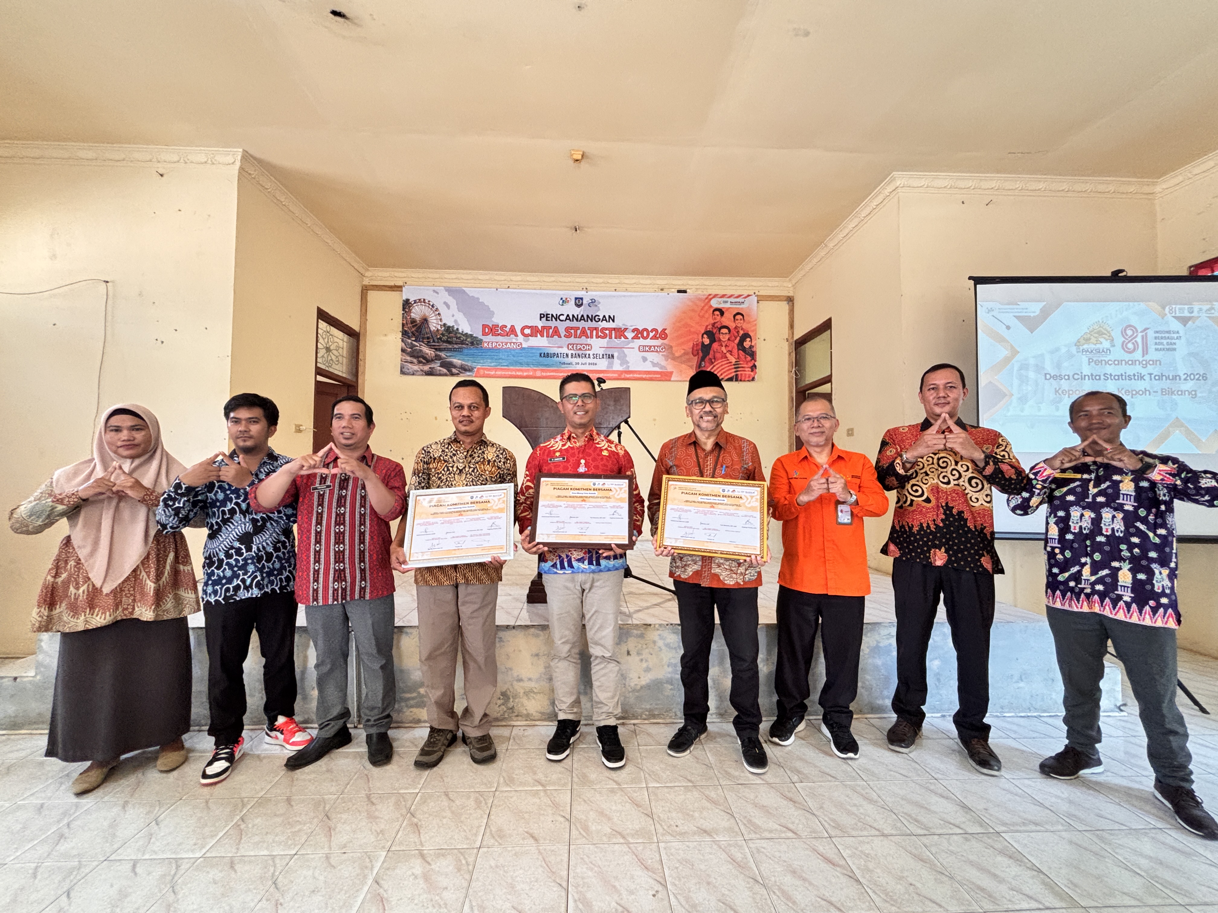 Foto Bimtek Agen Statistik