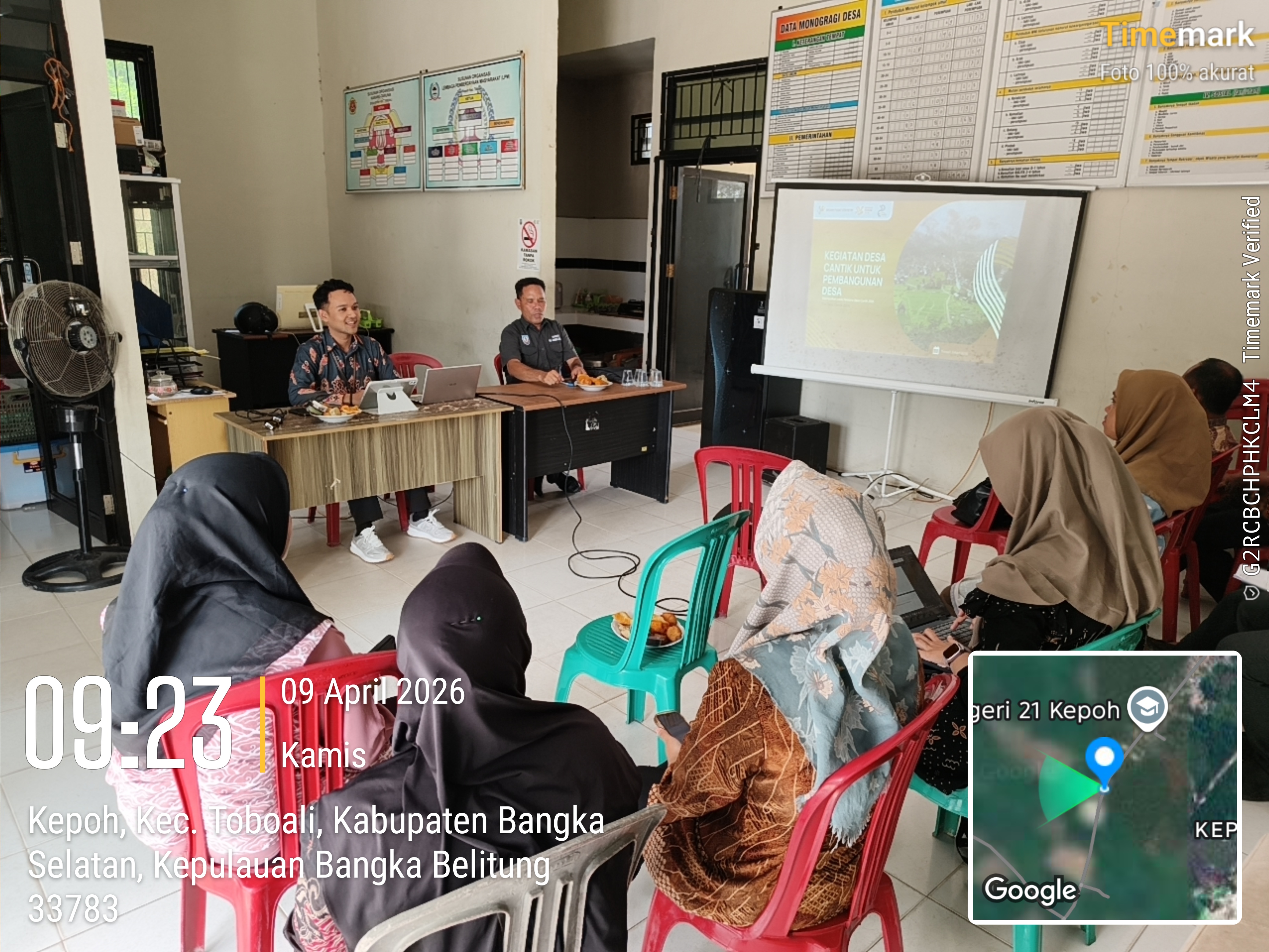 Foto Sosialisasi Desa Cantik